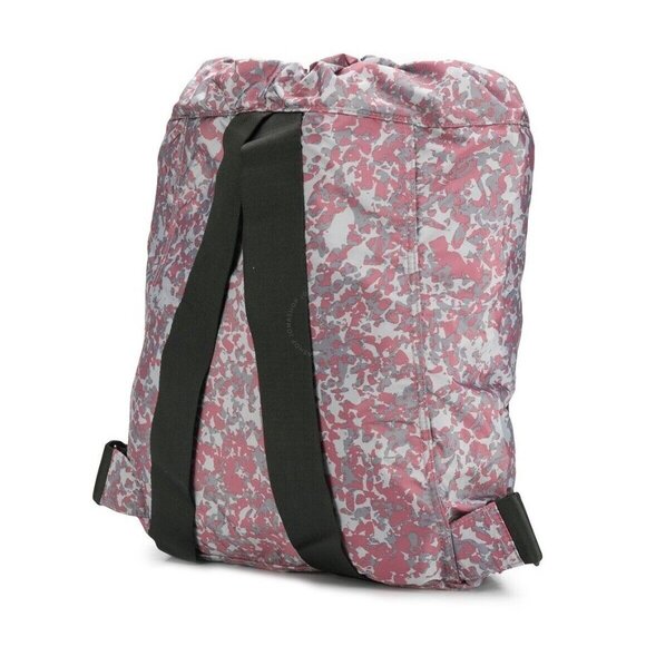 Adidas x Stella McCartney Backpack Gym Sack All Over Print Purple Camo Snake New main image 8
